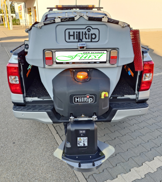 HILLTIP hopperspreader IceStriker 550 with 630 Liter Volume in Grey