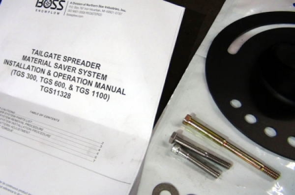 Preview: THE BOSS material saver kit for TGS600 and TGS1100 spreaders