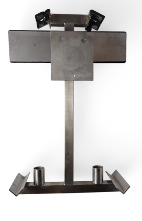 snowshovel holder (stainless steel) for SUZUKI JIMNY rear door